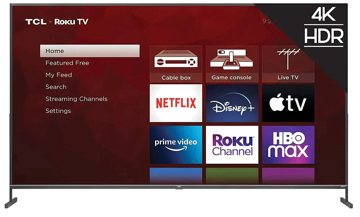 TCL - 85" Class 4-Series 4K UHD HDR Smart Roku TV - 85S455 Brand New